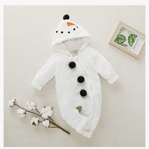 Olaf Frozen Costume Snowman Onesie 6-12 months